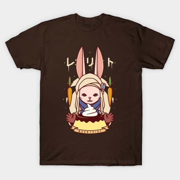 Loporrit Moon Rabbit T-Shirt by Alundrart